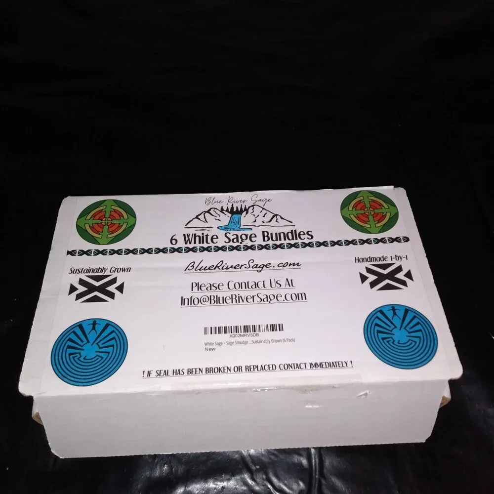 6 white sage bundles (blue river sage) - Picture 3 of 4